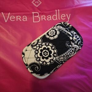 Like New Vera Bradley Double Eyeglass Case "Midnight Paisley"